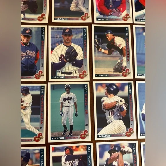 31 Cards From Syracuse Sky Chiefs 1990s  Baseball Cards - Picture 7 of 16